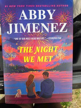 *INDIE EDITION* Abby Jimenez — The Night We Met - Deluxe, Sprayed Edges - NEW